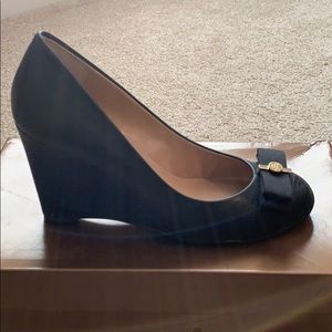 Black platform heels